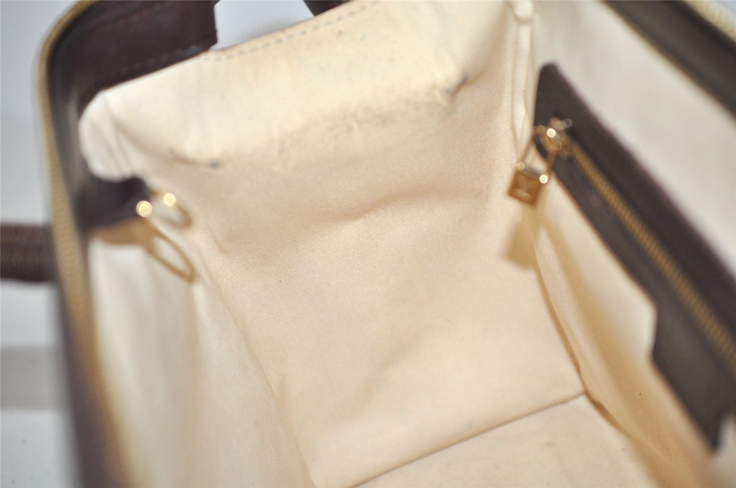 Authentic Louis Vuitton Monogram Mini Josephine PM Hand Bag Pink M92216 LV 5027J