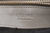 Authentic CELINE TRIO Shoulder Cross Body Clutch Bag Leather Beige 5027K