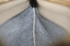 Authentic CELINE TRIO Shoulder Cross Body Clutch Bag Leather Beige 5027K