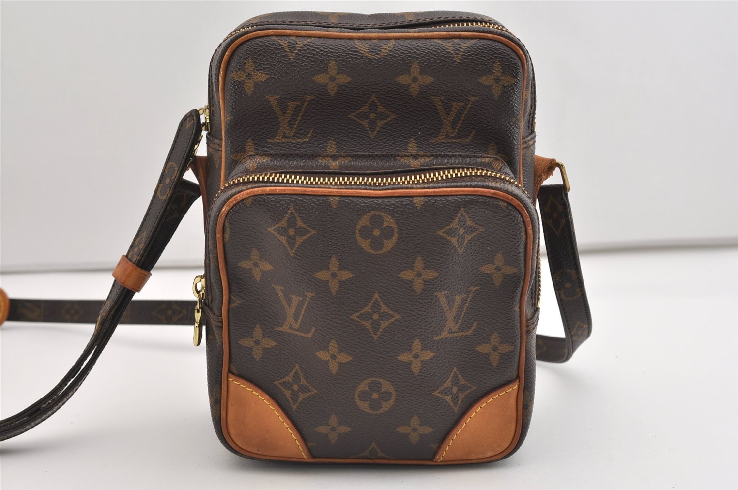 Authentic Louis Vuitton Monogram Amazone Shoulder Cross Body Bag M45236 LV 5029J