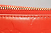 Authentic Louis Vuitton Vernis Bellevue PM Hand Bag Orange M93670 LV Junk 5029K