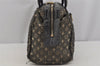 Auth Louis Vuitton Monogram Mini Josephine PM Hand Bag Black M92049 LV 5030J