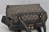 Auth Louis Vuitton Monogram Mini Josephine PM Hand Bag Black M92049 LV 5030J