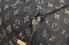Auth Louis Vuitton Monogram Mini Josephine PM Hand Bag Black M92049 LV 5030J