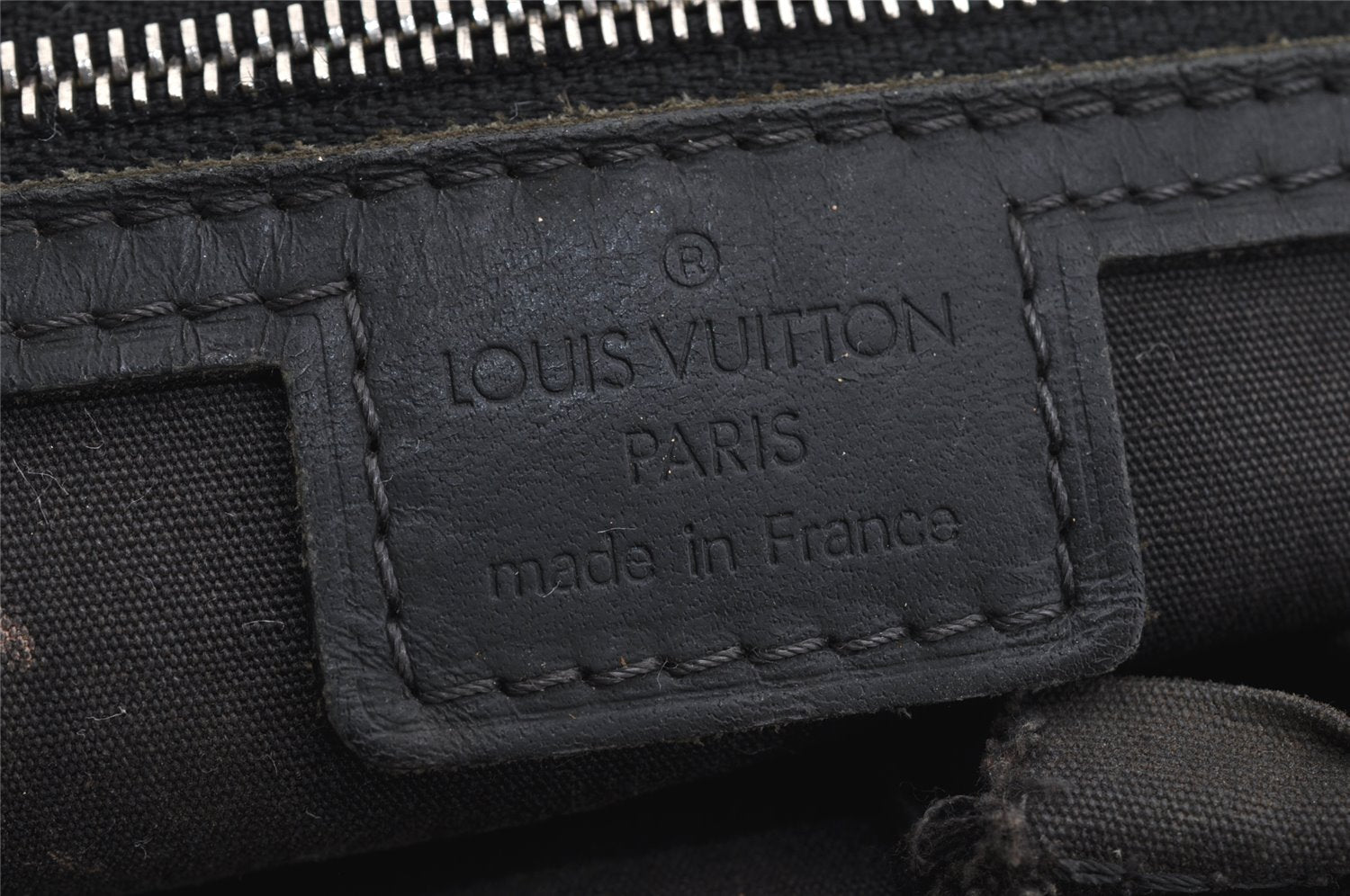 Auth Louis Vuitton Monogram Mini Josephine PM Hand Bag Black M92049 LV 5030J