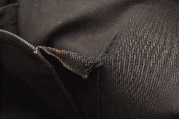 Auth Louis Vuitton Monogram Mini Josephine PM Hand Bag Black M92049 LV 5030J