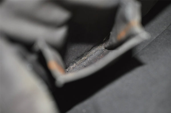 Auth Louis Vuitton Monogram Mini Josephine PM Hand Bag Black M92049 LV 5030J