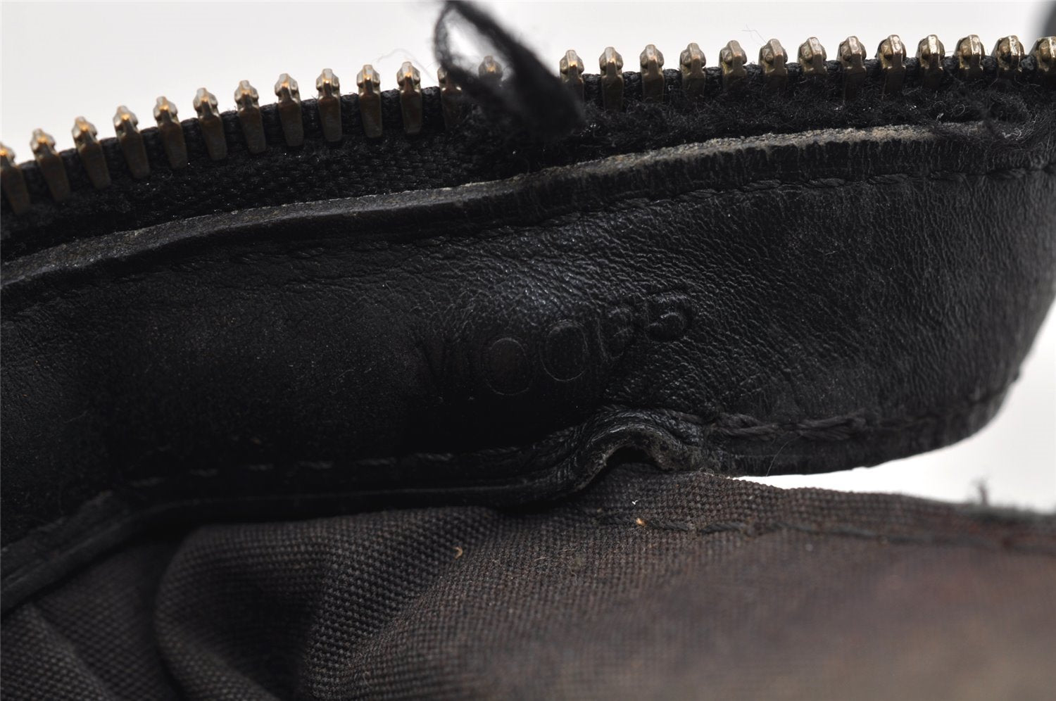 Auth Louis Vuitton Monogram Mini Josephine PM Hand Bag Black M92049 LV 5030J