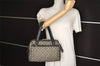 Auth Louis Vuitton Monogram Mini Josephine PM Hand Bag Black M92049 LV 5030J