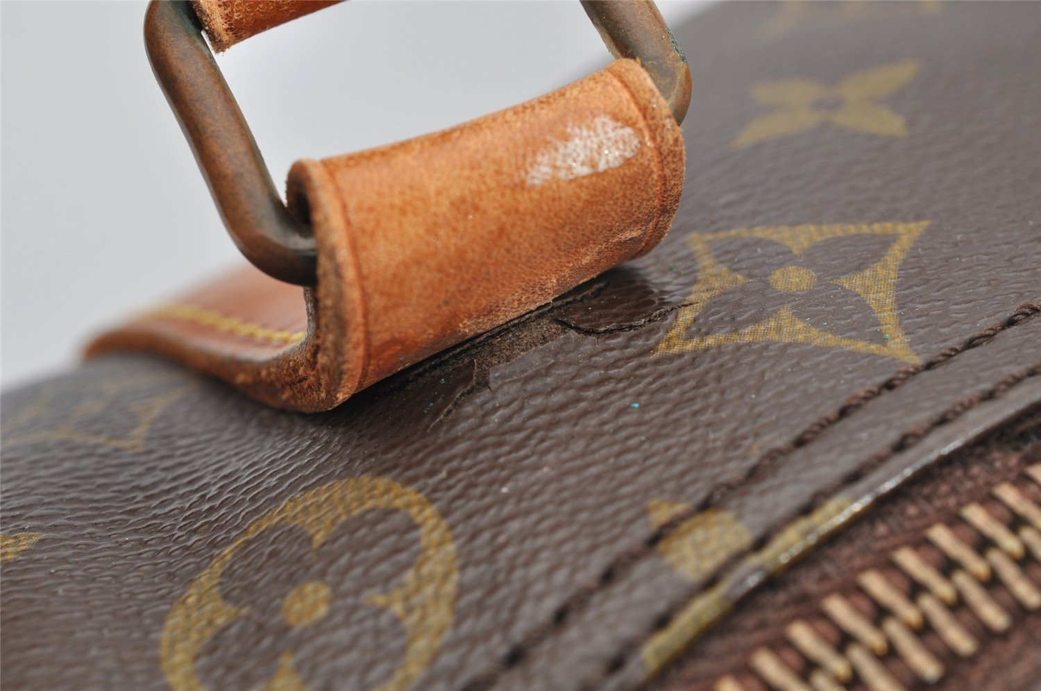 Authentic Louis Vuitton Monogram Keepall 45 Travel Boston Bag Old Model LV 5031I