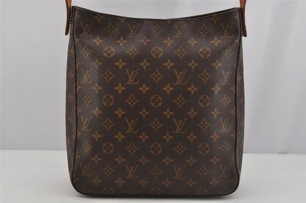 Authentic Louis Vuitton Monogram Looping GM Shoulder Bag M51145 LV Junk 5032J