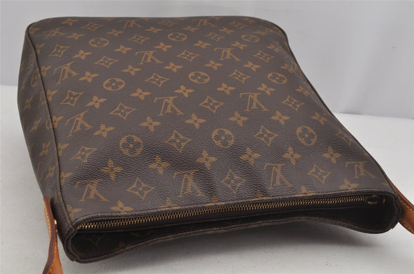 Authentic Louis Vuitton Monogram Looping GM Shoulder Bag M51145 LV Junk 5032J