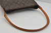 Authentic Louis Vuitton Monogram Looping GM Shoulder Bag M51145 LV Junk 5032J