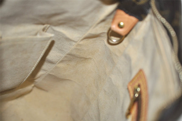 Authentic Louis Vuitton Monogram Looping GM Shoulder Bag M51145 LV Junk 5032J