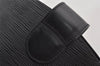 Authentic Louis Vuitton Epi Cluny Shoulder Bag Purse Black M52252 LV 5032K