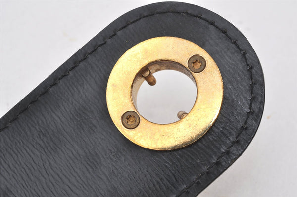 Authentic Louis Vuitton Epi Cluny Shoulder Bag Purse Black M52252 LV 5032K