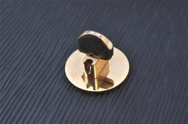 Authentic Louis Vuitton Epi Cluny Shoulder Bag Purse Black M52252 LV 5032K