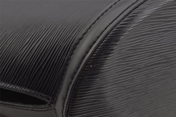 Auth Louis Vuitton Epi Saint Jacques Shopping Shoulder Bag Black M52262 LV 5034J