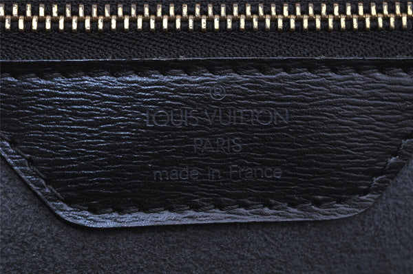 Auth Louis Vuitton Epi Saint Jacques Shopping Shoulder Bag Black M52262 LV 5034J