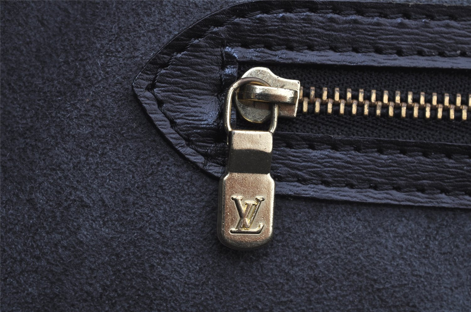 Auth Louis Vuitton Epi Saint Jacques Shopping Shoulder Bag Black M52262 LV 5034J