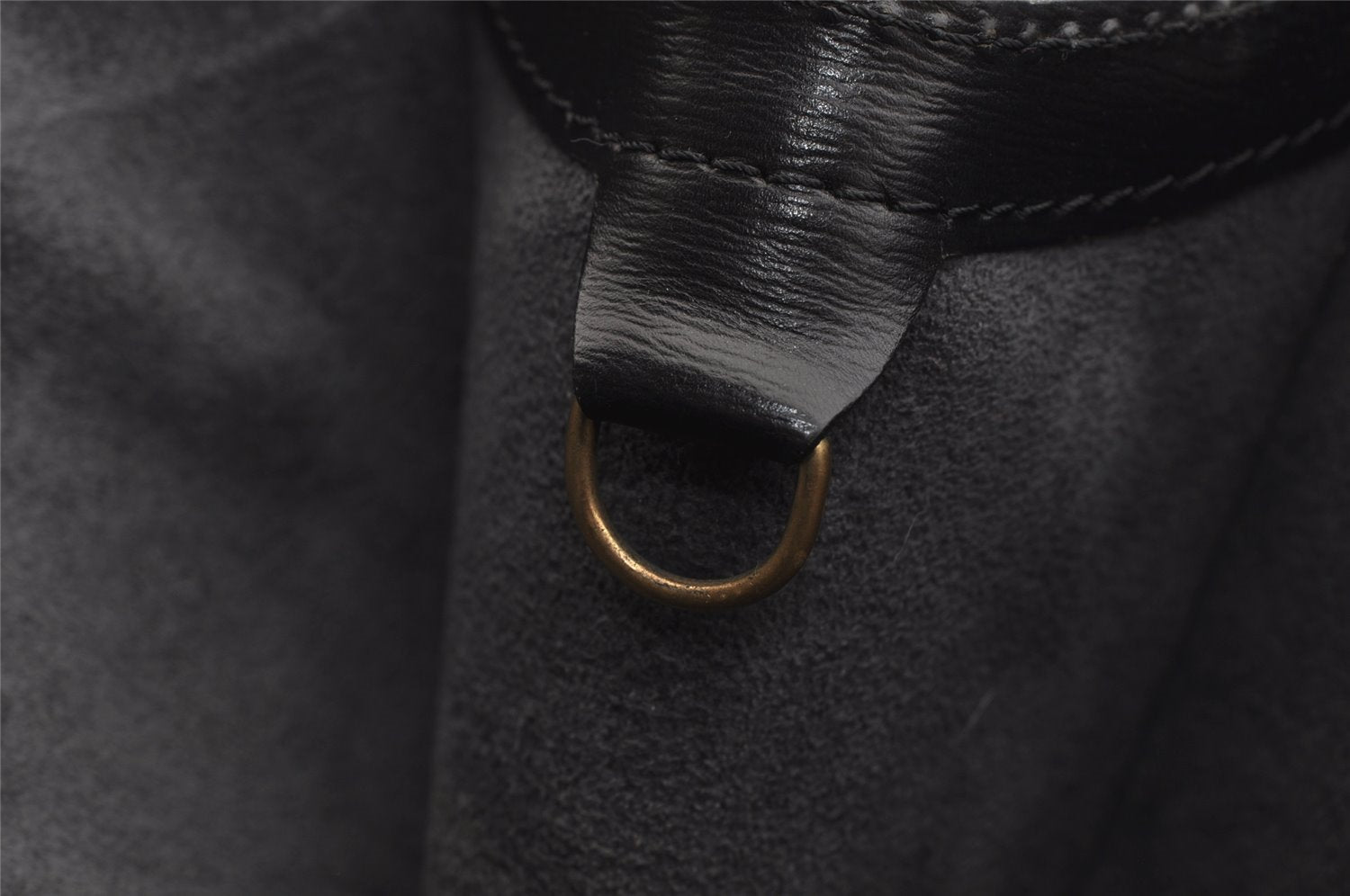 Auth Louis Vuitton Epi Saint Jacques Shopping Shoulder Bag Black M52262 LV 5034J