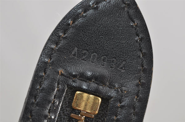 Auth Louis Vuitton Epi Saint Jacques Shopping Shoulder Bag Black M52262 LV 5034J