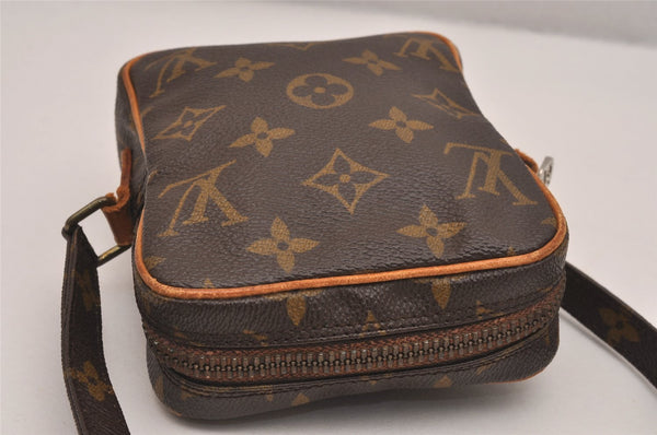 Auth Louis Vuitton Monogram Mini Poche Danube Shoulder Bag M45268 Junk 5036J