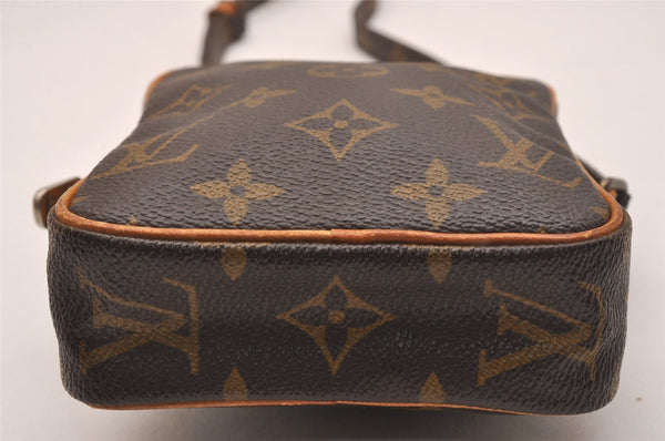 Auth Louis Vuitton Monogram Mini Poche Danube Shoulder Bag M45268 Junk 5036J