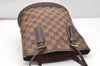 Authentic Louis Vuitton Damier Marais Bucket Shoulder Bag N42240 LV Junk 5036K