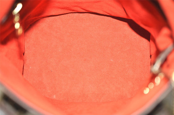 Authentic Louis Vuitton Damier Marais Bucket Shoulder Bag N42240 LV Junk 5036K