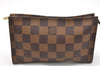 Authentic Louis Vuitton Damier Marais Bucket Shoulder Bag N42240 LV Junk 5036K