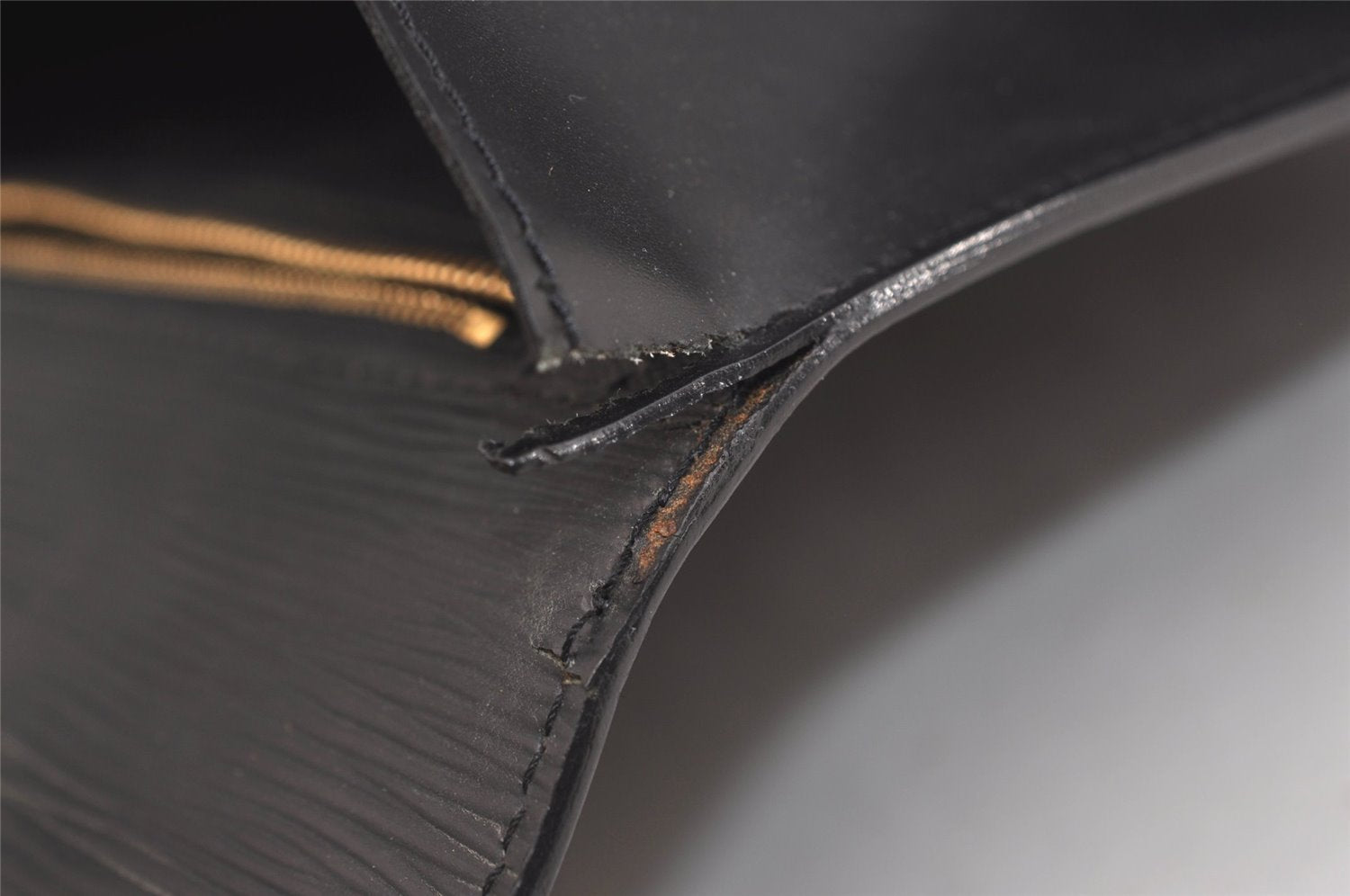 Authentic Louis Vuitton Epi Monceau 2Way Shoulder Hand Bag Black M52122 LV 5037J