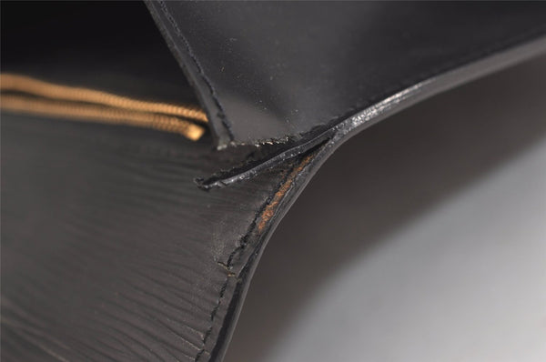 Authentic Louis Vuitton Epi Monceau 2Way Shoulder Hand Bag Black M52122 LV 5037J