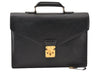 Authentic Louis Vuitton Epi Serviette Conseiller Briefcase Black M54422 LV 5037K