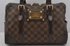 Authentic Louis Vuitton Damier Berkeley Hand Boston Bag Purse N52000 LV 5039J