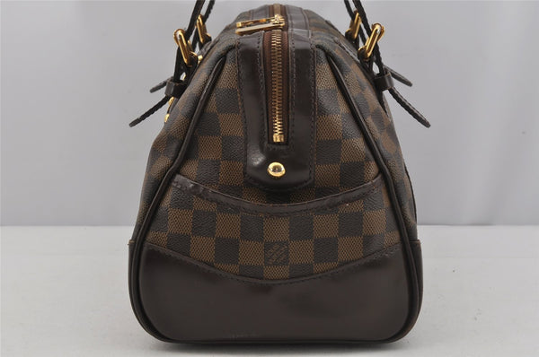 Authentic Louis Vuitton Damier Berkeley Hand Boston Bag Purse N52000 LV 5039J