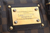 Authentic Louis Vuitton Damier Berkeley Hand Boston Bag Purse N52000 LV 5039J