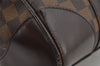 Authentic Louis Vuitton Damier Berkeley Hand Boston Bag Purse N52000 LV 5039J