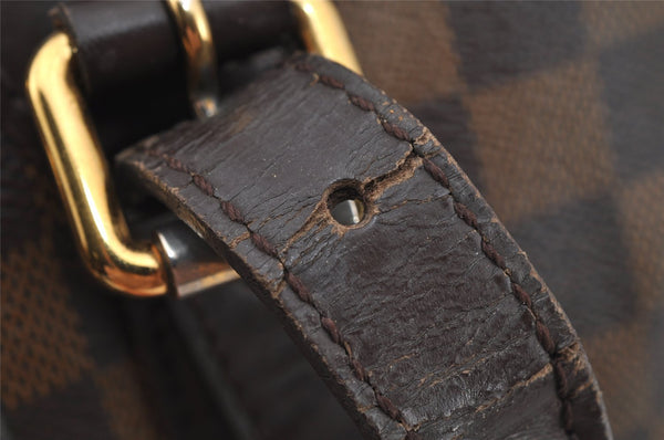 Authentic Louis Vuitton Damier Berkeley Hand Boston Bag Purse N52000 LV 5039J