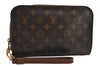Authentic Louis Vuitton Monogram Orsay Clutch Hand Bag Purse M51790 LV 5041J