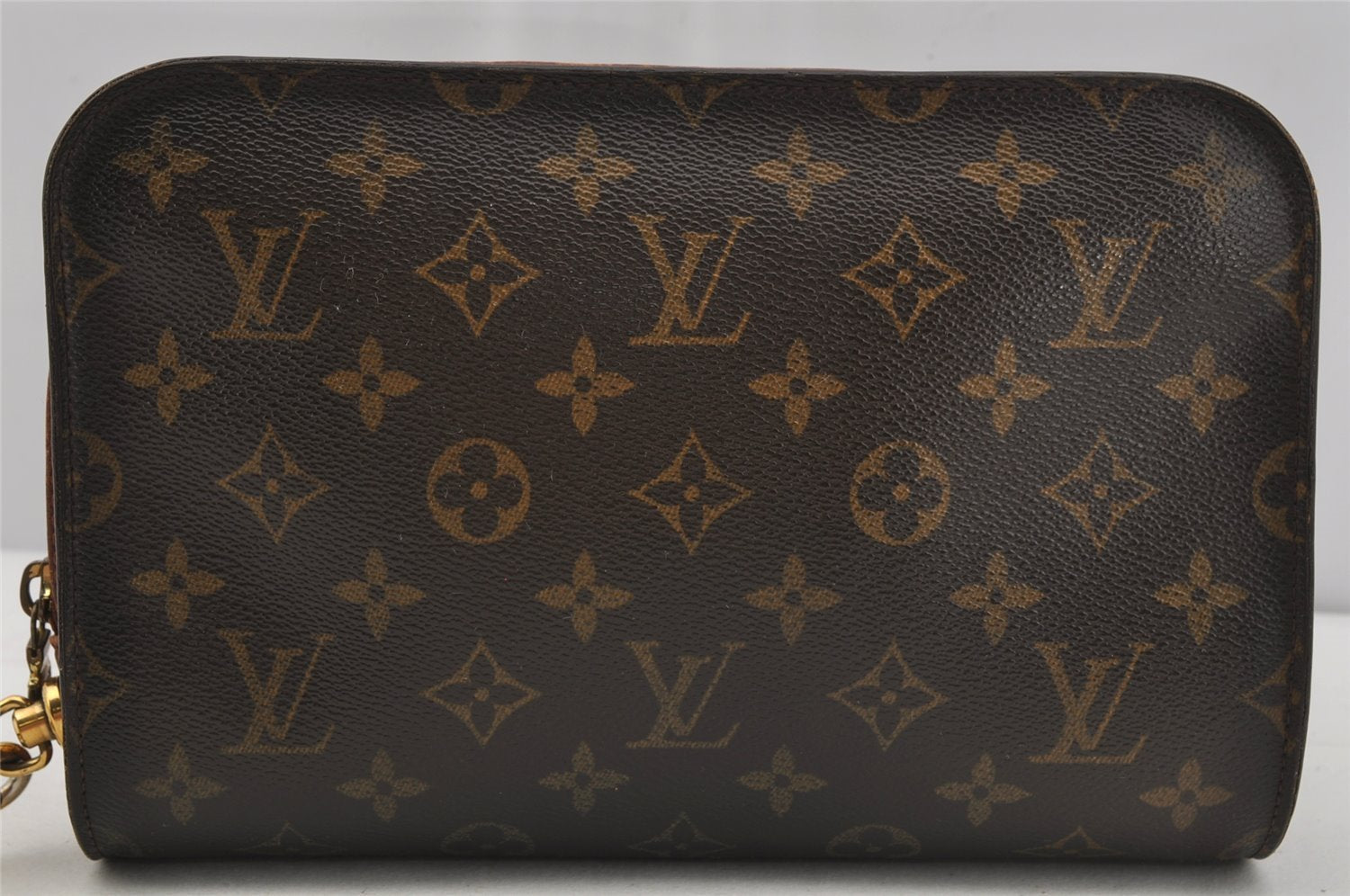 Authentic Louis Vuitton Monogram Orsay Clutch Hand Bag Purse M51790 LV 5041J