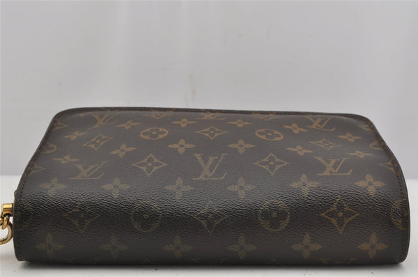 Authentic Louis Vuitton Monogram Orsay Clutch Hand Bag Purse M51790 LV 5041J
