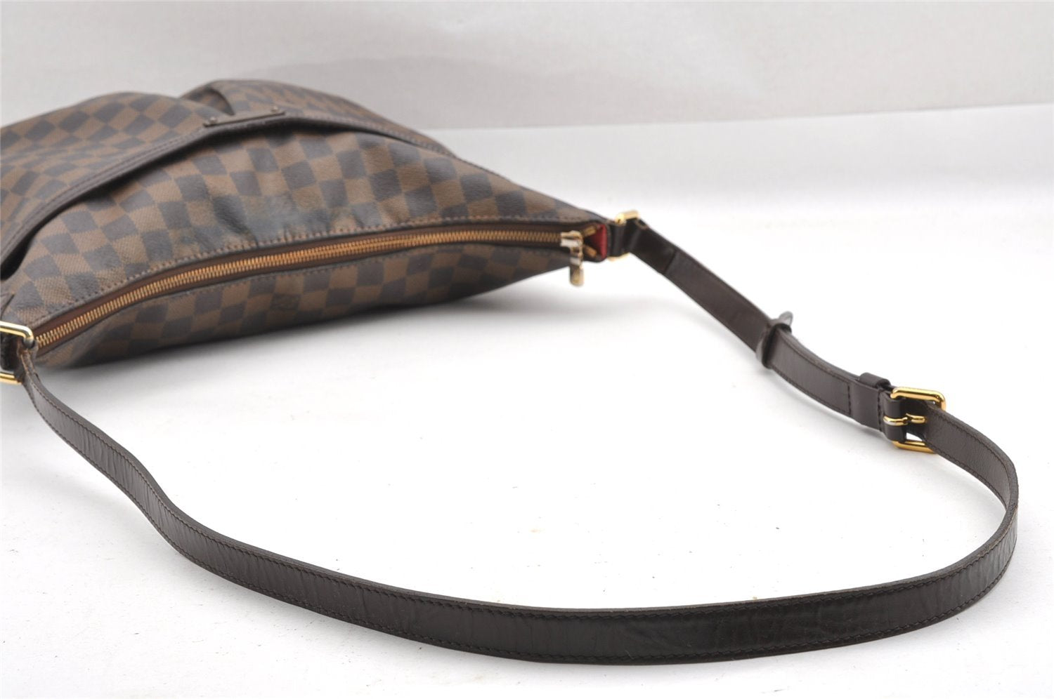 Authentic Louis Vuitton Damier Bloomsbury GM Shoulder Cross Bag N42250 LV 5042J