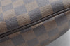 Authentic Louis Vuitton Damier Bloomsbury GM Shoulder Cross Bag N42250 LV 5042J