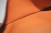 Authentic HERMES Agenda Globe Trotter Notebook Cover Leather Brown 5042K