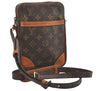 Authentic Louis Vuitton Monogram Danube Shoulder Crossbody Bag M45266 Junk 5043J