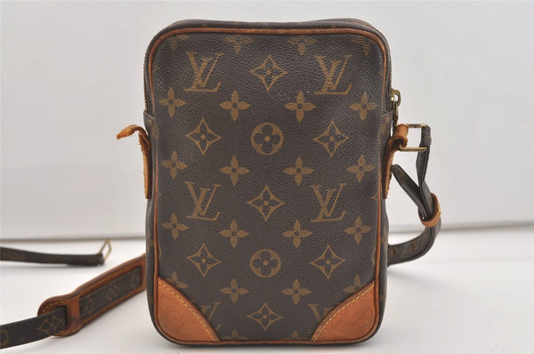 Authentic Louis Vuitton Monogram Danube Shoulder Crossbody Bag M45266 Junk 5043J