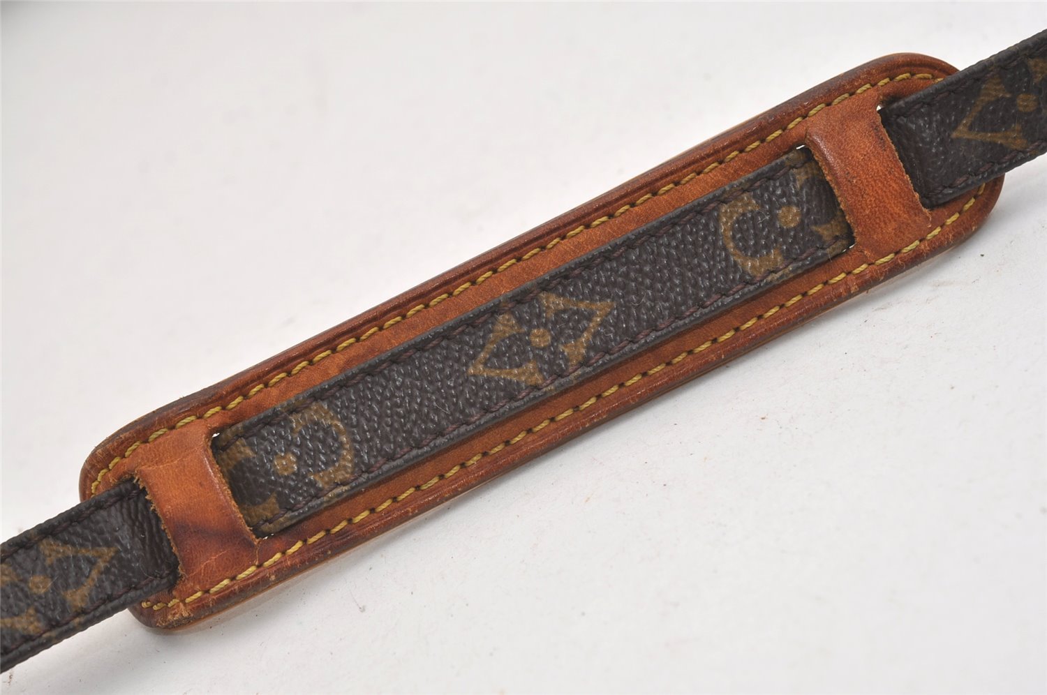 Authentic Louis Vuitton Monogram Danube Shoulder Crossbody Bag M45266 Junk 5043J