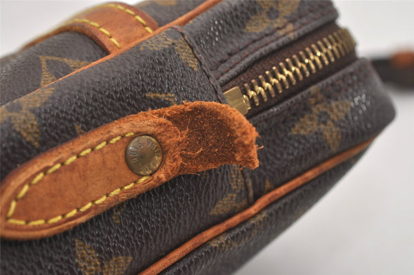 Authentic Louis Vuitton Monogram Danube Shoulder Crossbody Bag M45266 Junk 5043J