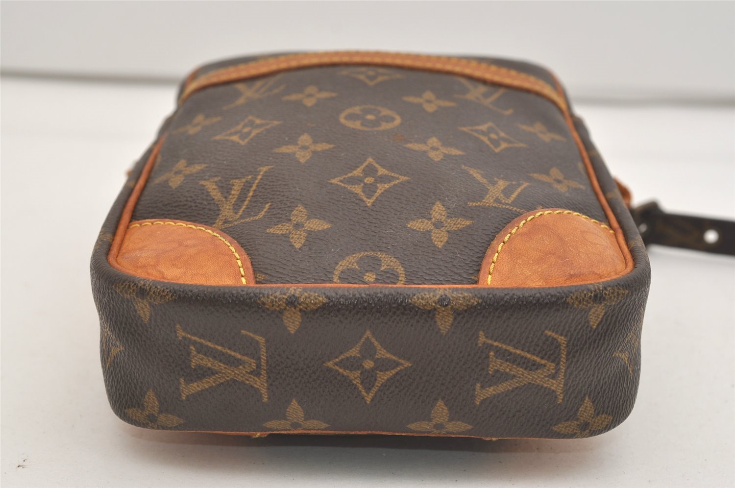 Authentic Louis Vuitton Monogram Danube Shoulder Crossbody Bag M45266 Junk 5043J
